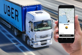 Uber продемонстрировал свой фирменный грузовик для нового сервиса