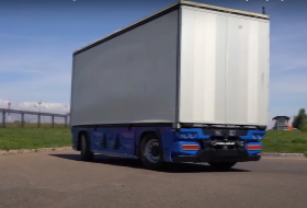 КамАЗ показал первый российский электрический грузовик