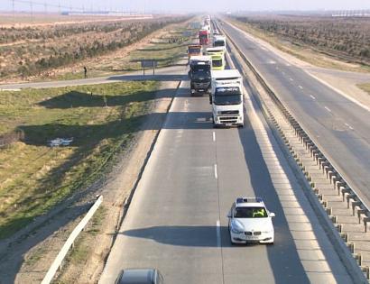 На долю транзитных перевозок по территории Азербайджана в рамках коридора ТРАСЕКА пришлось 2,732 миллиона тонн грузов-1
