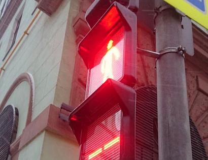 Квадратные светофоры появились на московских дорогах-1